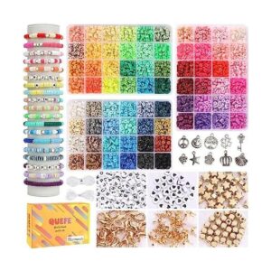 QUEFE 9000 cuentas de arcilla de 72 colores para kit de_1