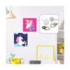 G.C 2 piezas de pintura por números para niños unicornio