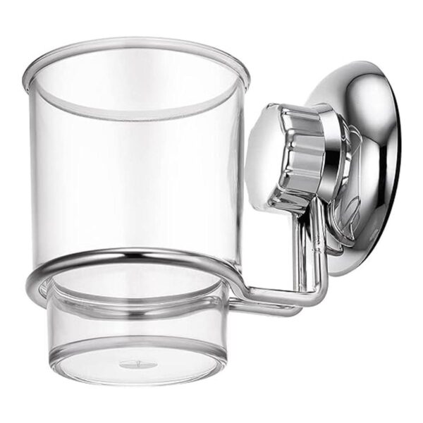 GHYI Vaso para cepillo de dientes 2 vasos de vidrio de