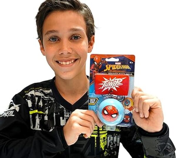 Marvel Spiderman Pelotas deportivas de rebote de muñeca_2
