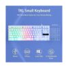 CHONCHOW Combo de teclado y mouse para juegos con cable