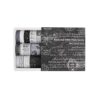 Dizdkizd Juego de cinta washi en blanco y negro 20 rollos