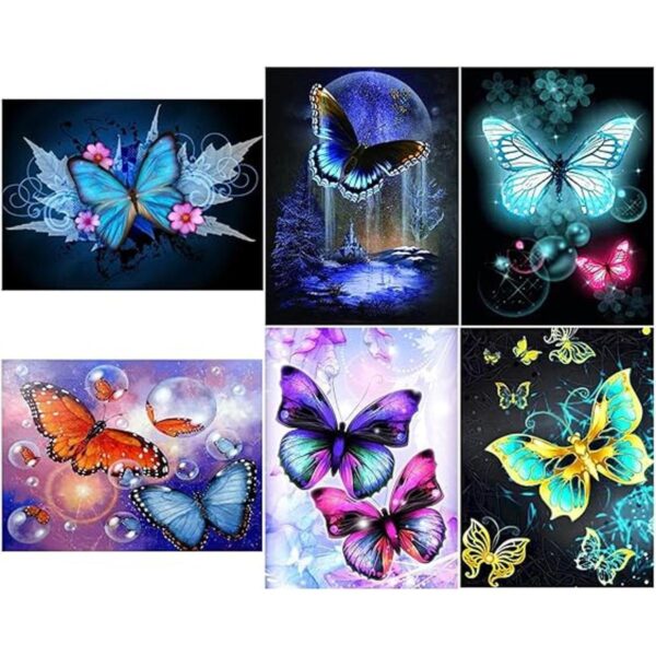 Maripabon Paquete de 6 kits de pintura de diamantes de