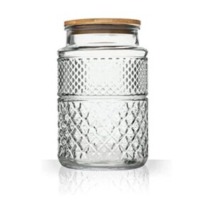 Large Glass Storage Jar 60 FL OZ Glass Food Storage_1