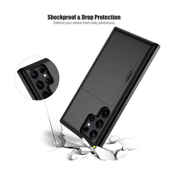 Nvollnoe Funda para Samsung S22 Ultra con tarjetero 5G de_5