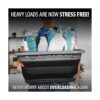 BROOKSTONE 1 unidad 11 galones cesta plegable de gran_4