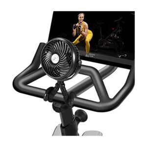 Clip on Fan for Exercise BikeTread Rechargeable Battery_1