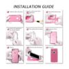 Fucozan Funda protectora 3 en 1 para Samsung Galaxy S22_3
