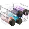 Paquete de 2 soportes apilables de plástico para botellas_6