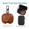 Funda de piel para Airpods 3 Maxjoy para Airpods 3 funda