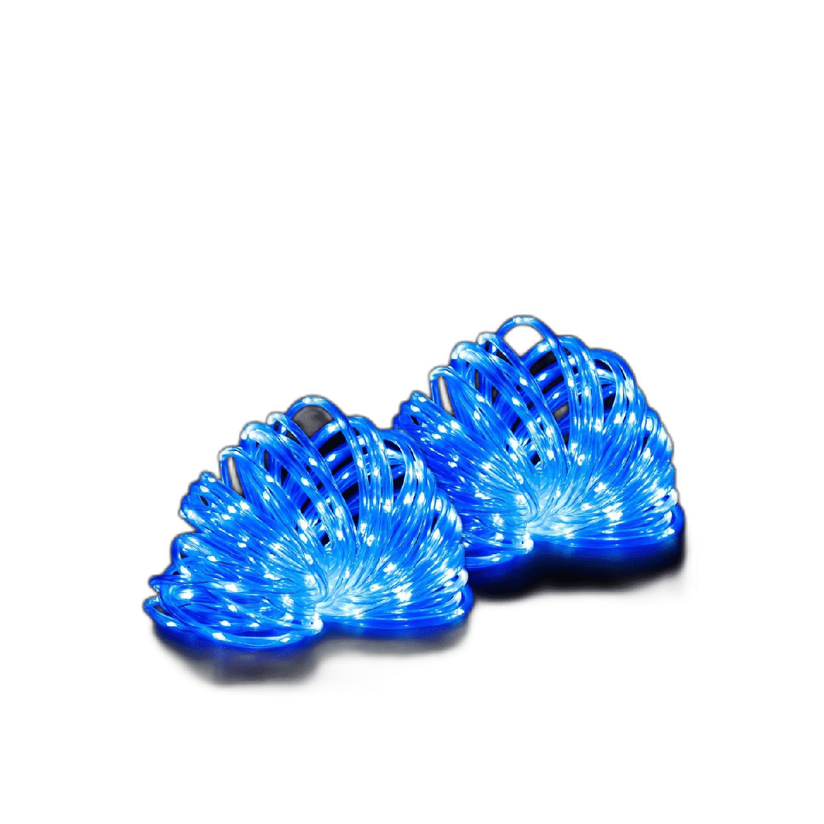 POTIVE Tira de luces solares paquete de 2 100 luces LED