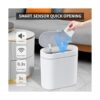 JOYBOS Bote de basura de baño 3 galones impermeable_2