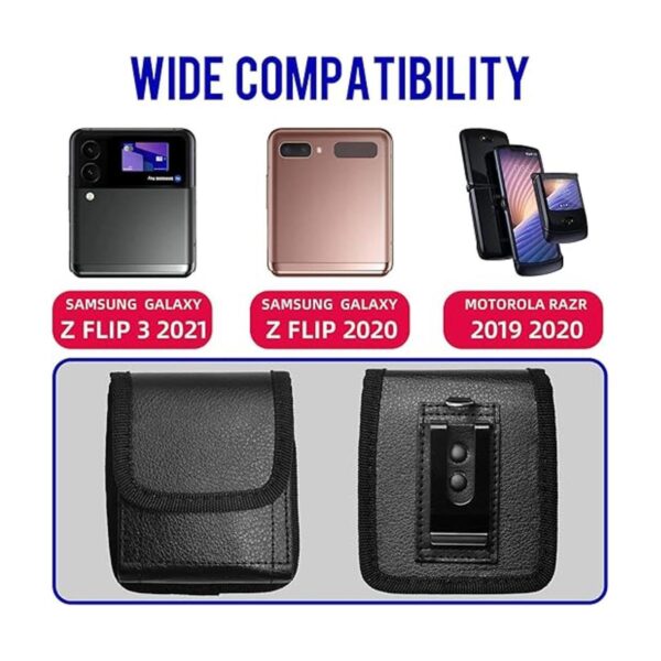 Funda para Galaxy Z Flip 3 5G SMF710 bolsa vertical de_2