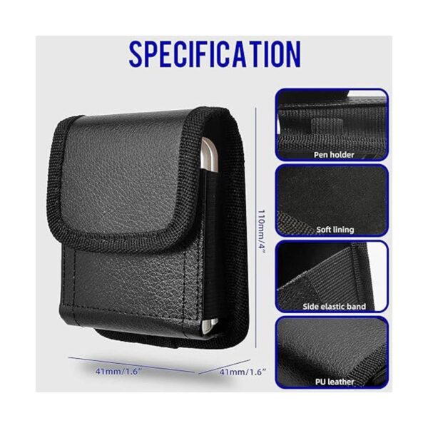 Funda para Galaxy Z Flip 3 5G SMF710 bolsa vertical de_5