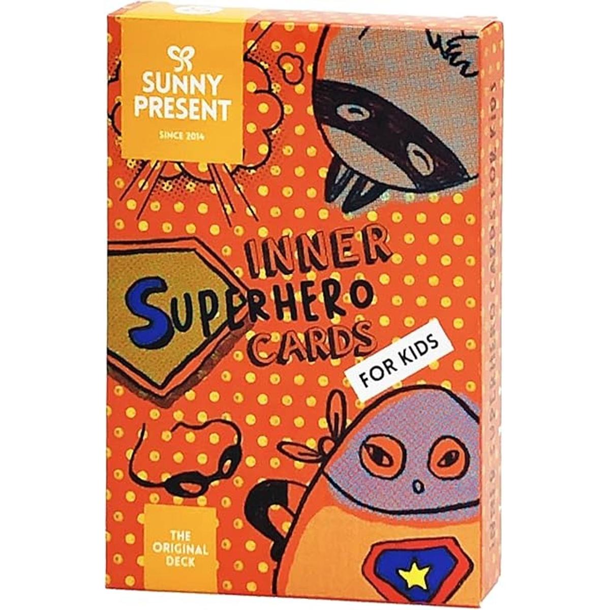 Tarjetas de superhéroe interiores para niños 42 tarjetas