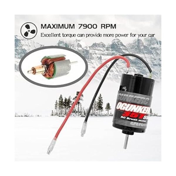 OGRC Motor 550 35T Motor cepillado para coche a escala RC_2