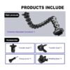 Jaws Soporte de abrazadera flexible con cuello de cisne_3