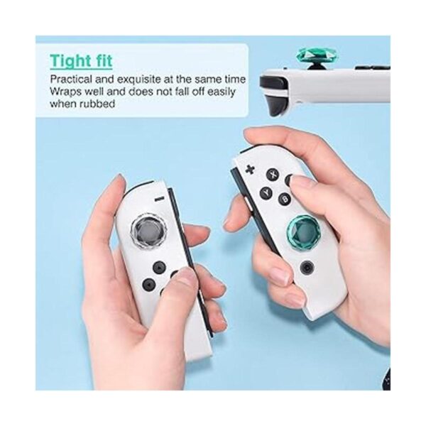 DLseego Diamond 3D Thumb Grips Caps Compatible with_6