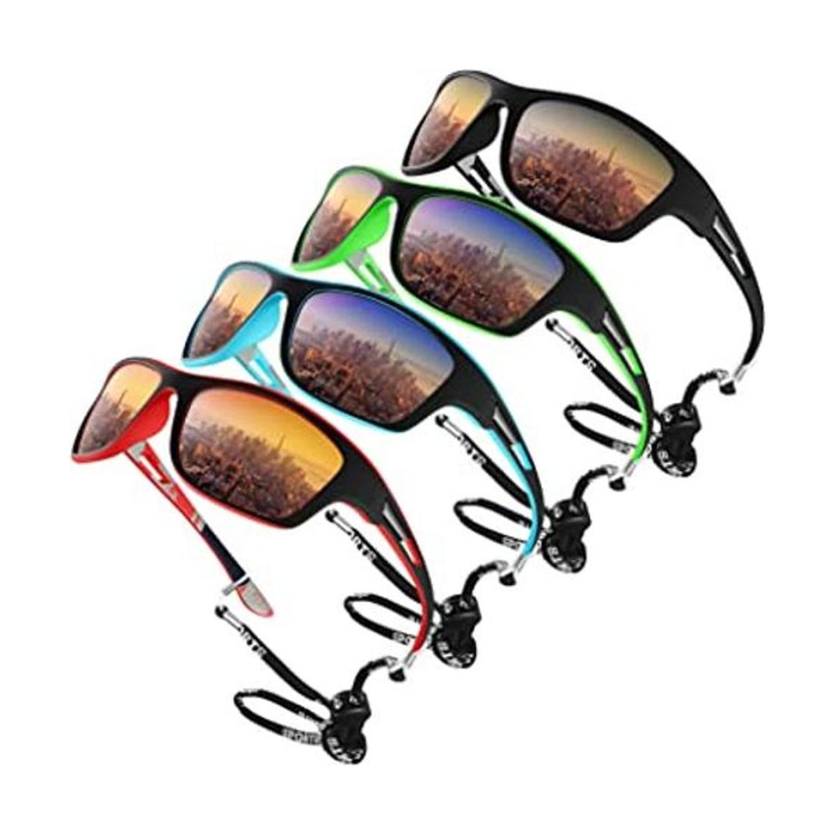 4 gafas de sol deportivas polarizadas para camionero