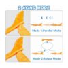Paquete de 3 juguetes lanzadores de aviones avión LED de_4