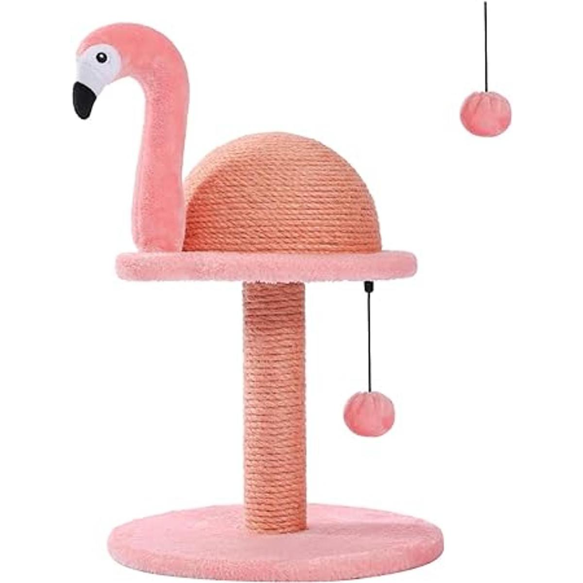 PETEPELA Rascador de sisal natural con bola de juguete