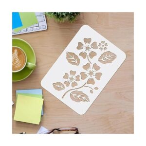 FINGERINSPIRE 9 plantillas de flores para pintar de 11.7 x_3