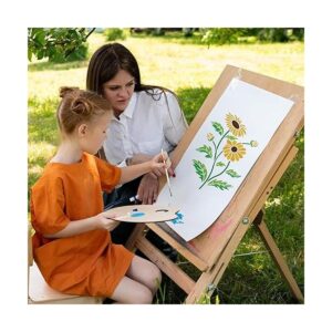 FINGERINSPIRE 9 plantillas de flores para pintar de 11.7 x_5