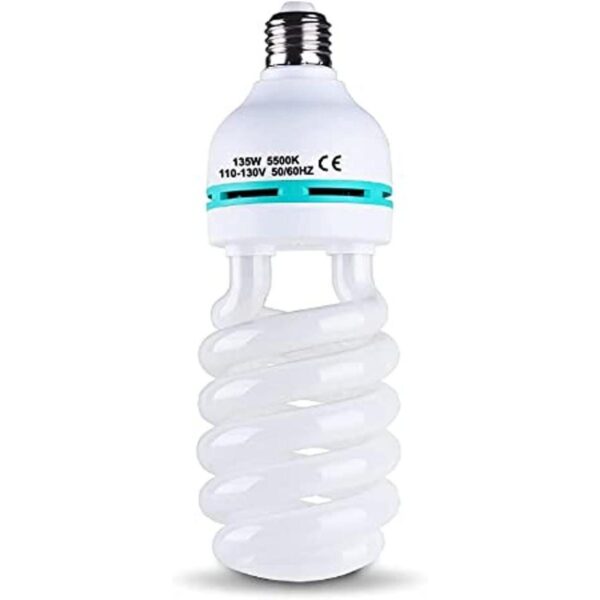 Bombilla de luz de 135 W 5500 K CFL luz diurna espiral