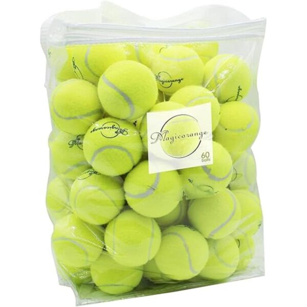 Magicorange Juego de 60 pelotas de tenis de entrenamiento_2