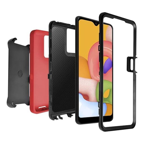 Funda para Galaxy A13 2022 con clip para cinturón_3