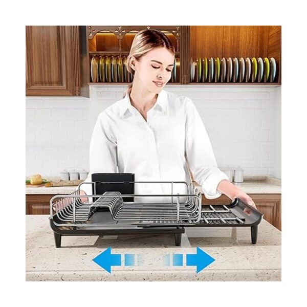 Escurridor de platos para organización y almacenamiento de_3