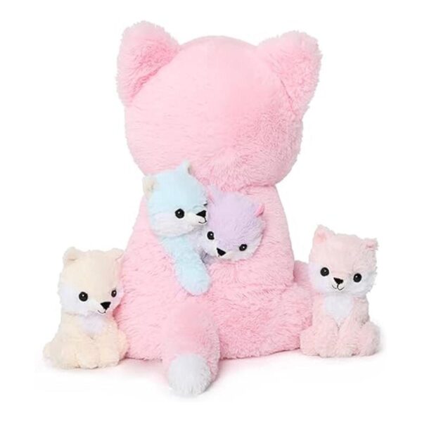 MorisMos Juguetes de peluche de zorro juego de peluche