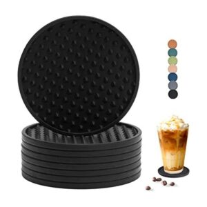 Juego de 8 posavasos de silicona para cualquier tipo de_1