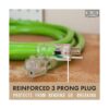 Cablectric Cable de extensión para exteriores de 25 pies_3