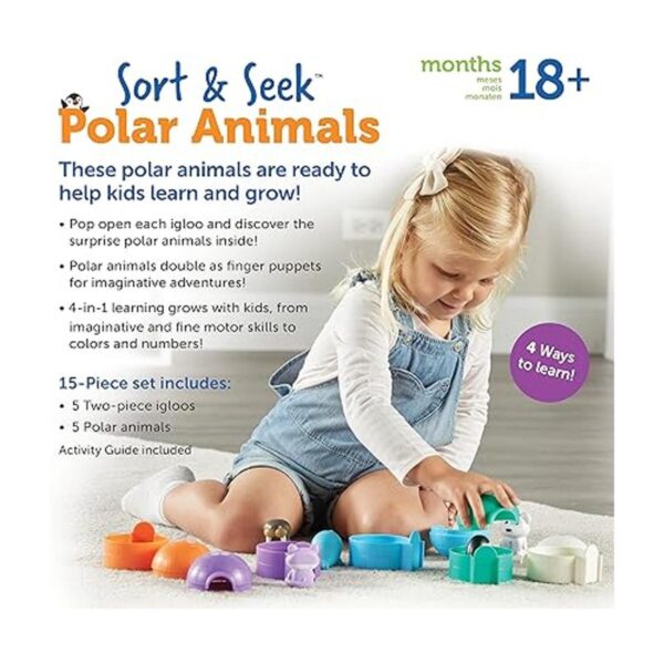 Learning Resources Sort Seek Animales polares_5