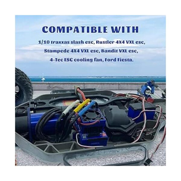 OGRC VXL3s ESC Ventilador de refrigeración para traxxas