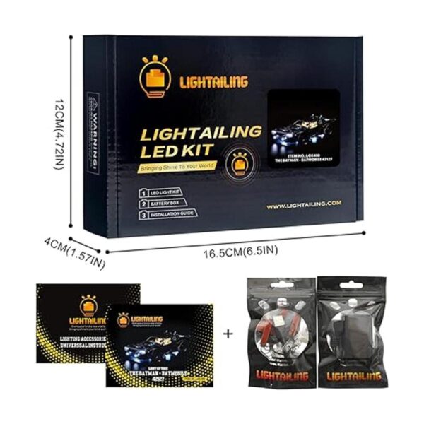 Lightailing Luz LED para Lego 42127 Technic The Batman_6