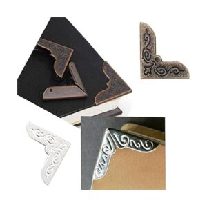 Book Corner HSCGIN 100 unidades de metal bronce y plata_6