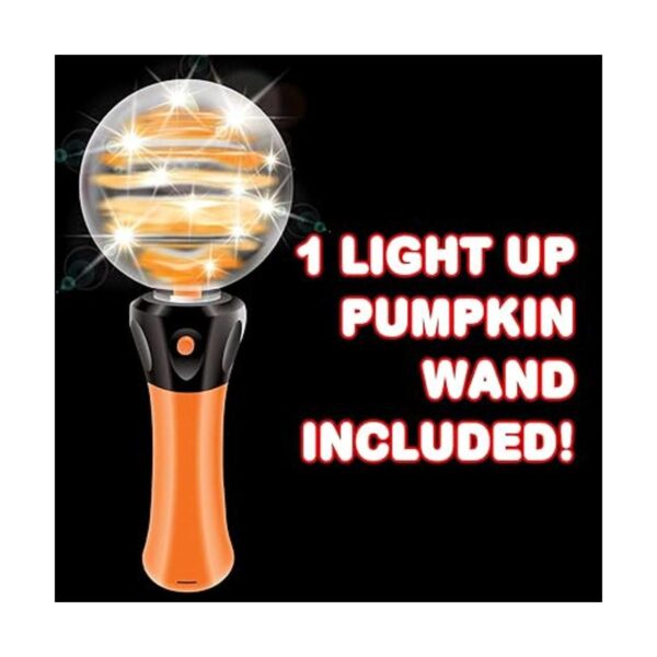 ArtCreativity Juguete de varita mágica con luz de calabaza