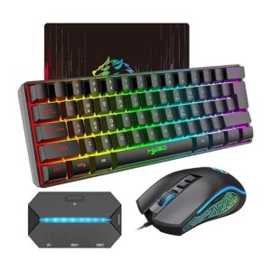 Combo de teclado para juegos 4 en 1 con cable teclado_1