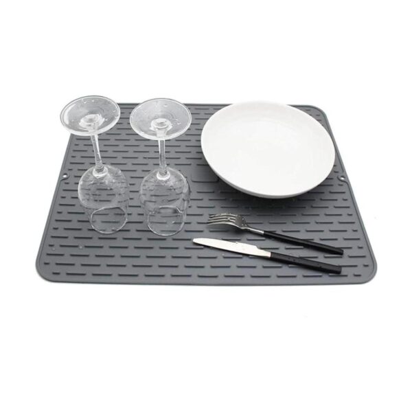 Tongjude Tapete de silicona para secado de platos extra_4