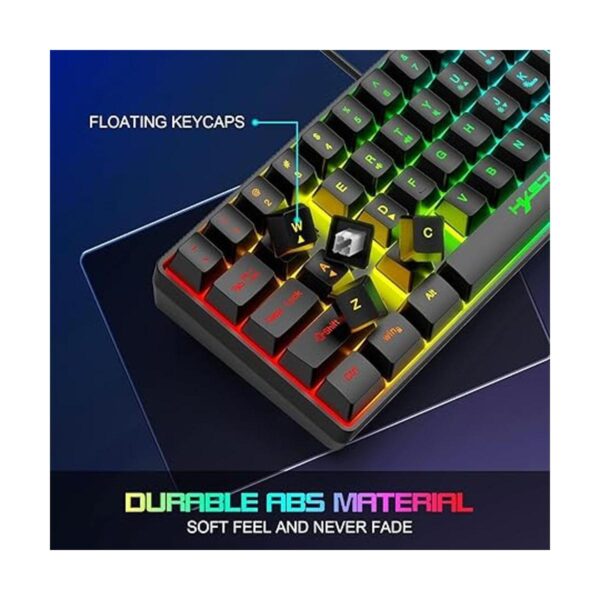 Combo de teclado para juegos 4 en 1 con cable teclado_5