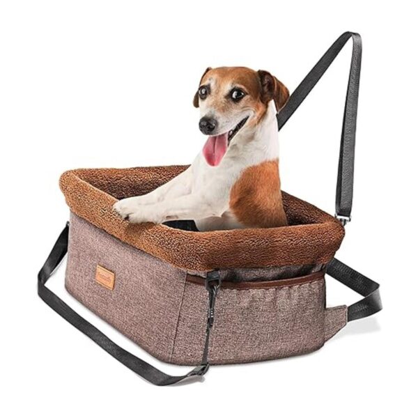 Fostanfly Asiento de coche para perros pequeños asiento_2