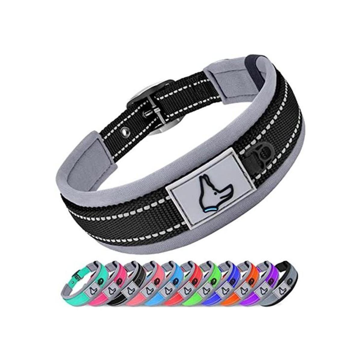 Joytale Collar acolchado de neopreno para perros grandes