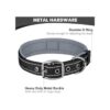 Joytale Collar acolchado de neopreno para perros grandes_5