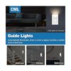 Paquete de 5 interruptores de luz iluminados CML