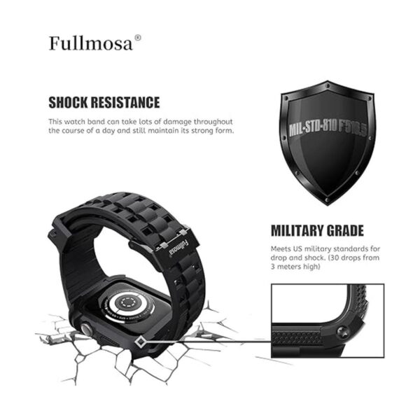 Fullmosa Correa de reloj resistente correa de silicona_2