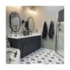 HELLATHUND 4 plantillas reutilizables de 12 x 12 pulgadas