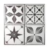 HELLATHUND 4 plantillas reutilizables de 12 x 12 pulgadas
