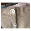 Mefuny 100 botones de madera hechos a mano con amor forma_4